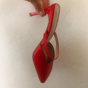 Free People Square Toe Heel
